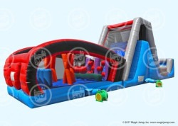 big 1749755875 45' Obstacle Course