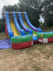 dual 1749760481 18' Dual Lane Water Slide