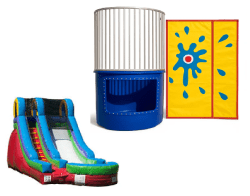 Dunk Tank and Slide Package